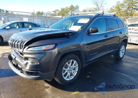 2015 Jeep Cherokee Latitude из США, поврежденный, VIN 1C4PJMCS2FW523199